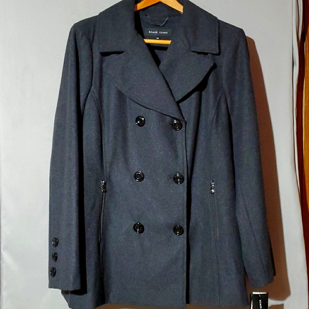 Womens Wool Pea Coat